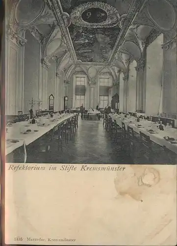 Kremsmuenster Refektorium Kat. Kremsmuenster