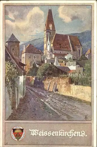 Weissenkirchen Wachau Wappen / Weissenkirchen in der Wachau /Waldviertel