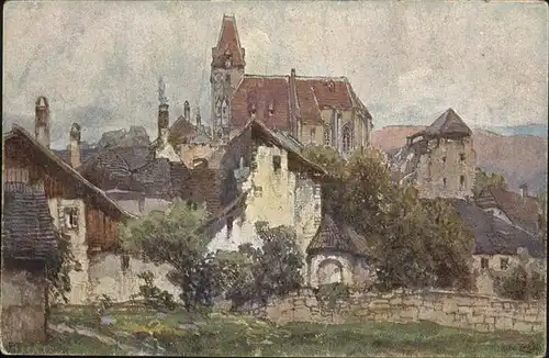 Weissenkirchen Wachau Kuenstlerkarte / Weissenkirchen in der Wachau /Waldviertel