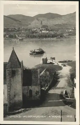 Weissenkirchen Wachau St. Lorenz Wachau Schiff / Weissenkirchen in der Wachau /Waldviertel