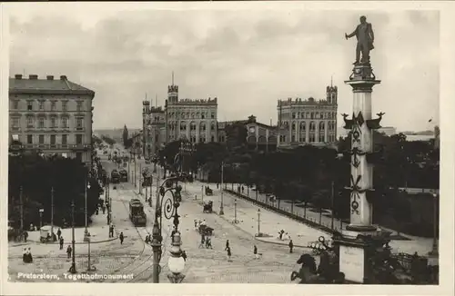 Wien Praterstern Tegetthofmonument Kat. Wien