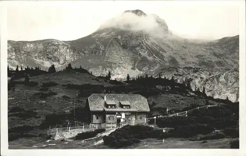 Hochschwab Sonnschlienhuette Ebenstein