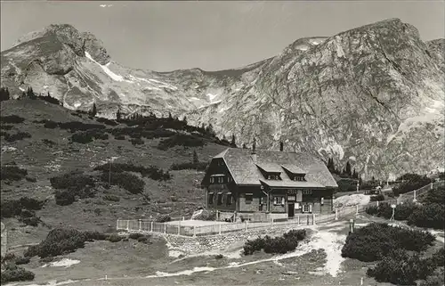 Hochschwab Sonnschienalpe Schutzhaus Ebenstein Graserwand