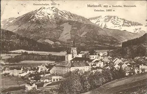 Mariazell Steiermark Oetscher Gemeindealpe Kat. Mariazell