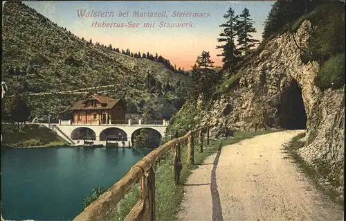 Walster Walstern Mariazell Hubertus See Stauwerk