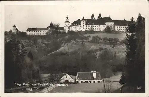 Vorau Wechsel Burg Vorau Kat. Vorau