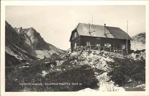 Hochschwab Voistalerhuette