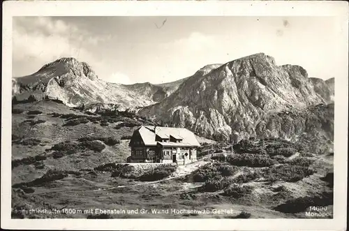 Hochschwab Ebenstein Huette