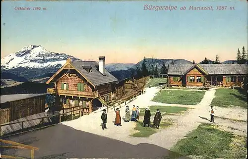 Mariazell Steiermark Buergeralpe Oetscher Kat. Mariazell