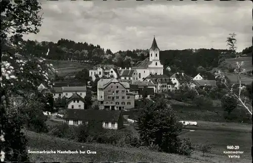 Nestelbach Graz Sommerfrische Kirche Kat. Nestelbach bei Graz