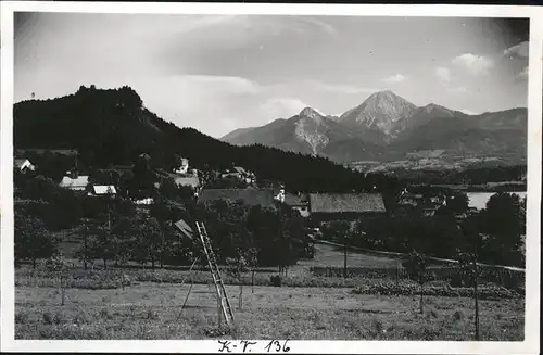 Faakersee Mittagskogel Egg Kat. Villach