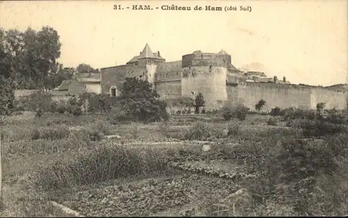 Ham Somme Ham Chateau Ham * / Ham /Arrond. de Peronne
