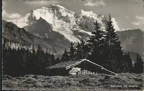 kk02357 Interlaken BE Jungfrau Kategorie. Interlaken Alte Ansichtskarten