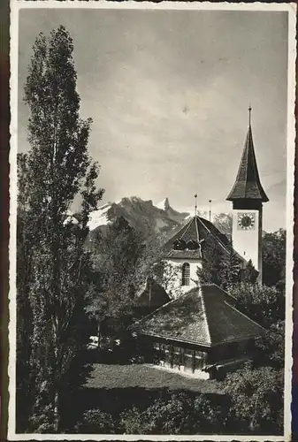 Sigriswil Kirche Stockhorn Kat. Sigriswil