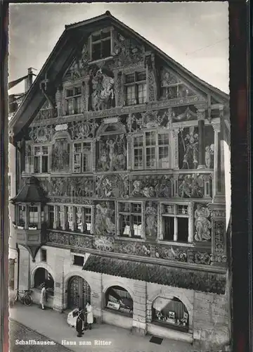 Schaffhausen SH Haus zum Ritter Kat. Schaffhausen