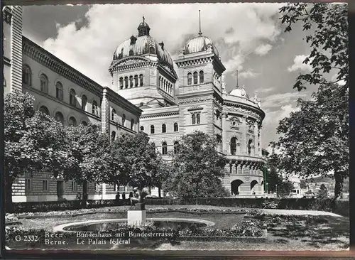 Bern BE Bundeshaus Kat. Bern