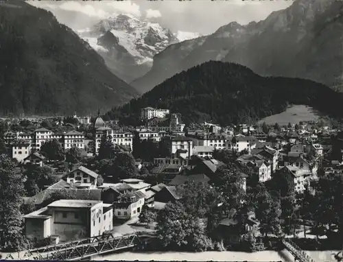 kk02469 Interlaken BE Jungfrau Kategorie. Interlaken Alte Ansichtskarten