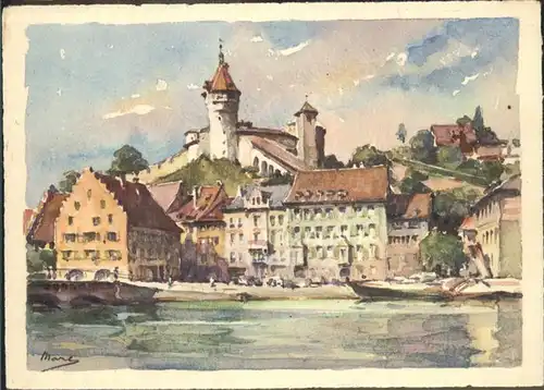 Schaffhausen SH Schloss Munot Kat. Schaffhausen