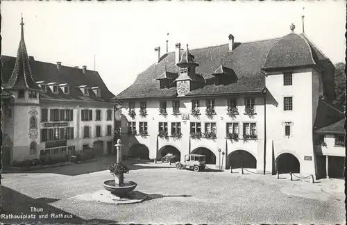 Thun Rathausplatz Rathaus Kat. Thun