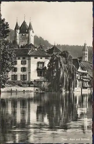 Thun Aare Schloss Kat. Thun