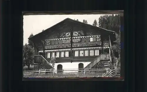 Lenk Simmental Bowee Haus Gutenbrunnen Kat. Lenk Simmental