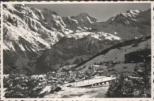 kk02559 Muerren BE Grosshorn Breithorn Kategorie. Muerren Alte Ansichtskarten