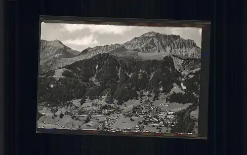 kk02569 Adelboden BE Abristhorn Gsuer Kategorie. Adelboden Alte Ansichtskarten