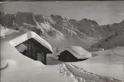 kk02572 Muerren BE Blumental Kategorie. Muerren Alte Ansichtskarten