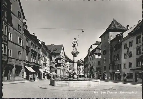 Schaffhausen SH Fronwagplatz Kat. Schaffhausen