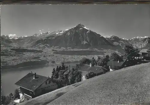 Beatenberg Schmocken Thunersee Niesen Kat. Beatenberg