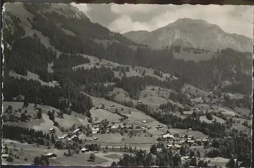 Oberwil Simmental Gesamtansicht Kat. Oberwil Simmental