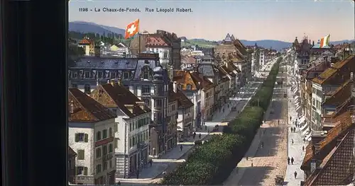 La Chaux de Fonds Rue Leopold Robert Kat. La Chaux de Fonds