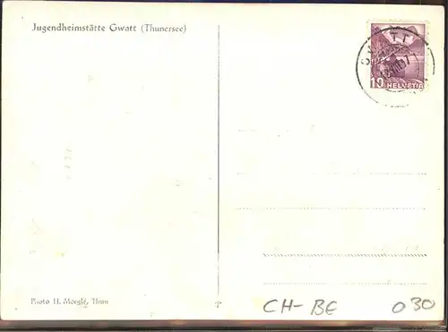 Gwatt Jugendheimstaette Kat. Gwatt
