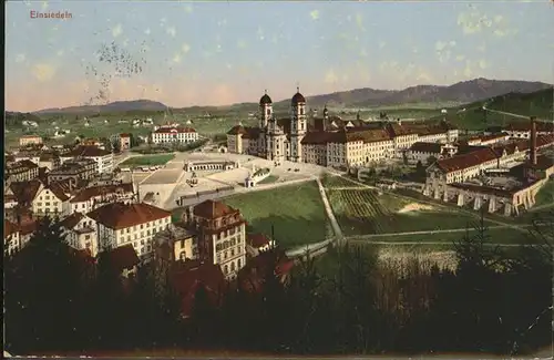 Einsiedeln SZ Gesamtansicht / Einsiedeln /Bz. Einsiedeln