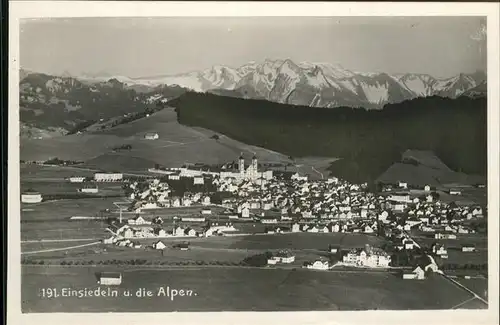 Einsiedeln SZ Gesamtansicht / Einsiedeln /Bz. Einsiedeln