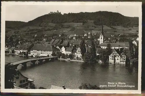 Stein AG Schloss Hohenklingen Kat. Stein AG