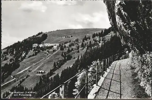 Rigi Kaltbad Felsenweg Kat. Rigi Kaltbad