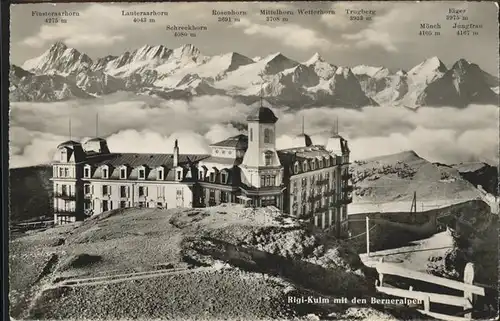 Rigi Kulm Berneralpen Kat. Rigi Kulm