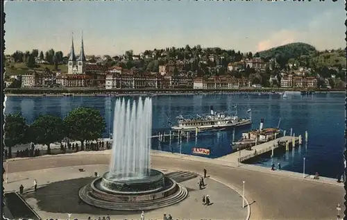 Luzern LU Springbrunnen Kat. Luzern