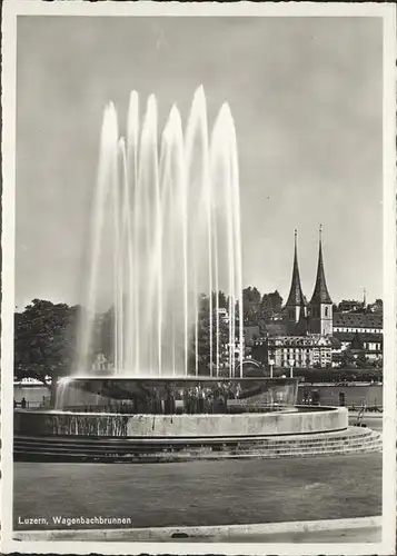 Luzern LU Wagenbachbrunnen Kat. Luzern