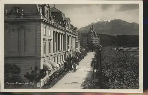 Luzern LU Kursaal Rigi Kat. Luzern