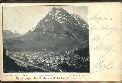 Glarus Vorder  u. Ruchengaernisch Kat. Glarus