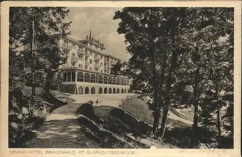 Braunwald GL Grand Hotel Kat. Braunwald