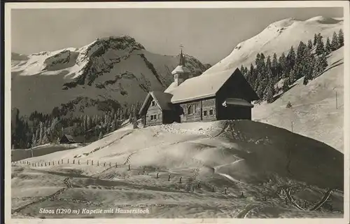 Stoos SZ Kapelle Hauserstock Kat. Stoos