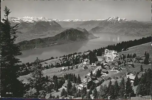 Rigi Kaltbad Berneralpen Buergenstock Pilatus Kat. Rigi Kaltbad