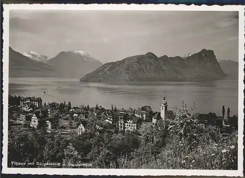 Vitznau Buergenstock Stanserhorn Kat. Vitznau