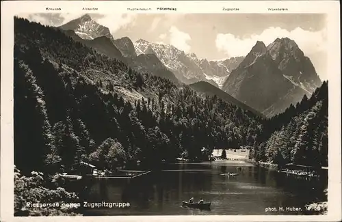 Riessersee Zugspitzgruppe