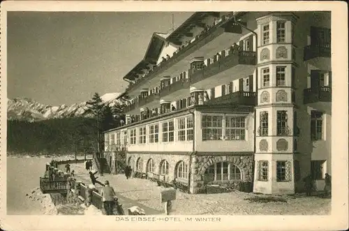 Eibsee Hotel Winter