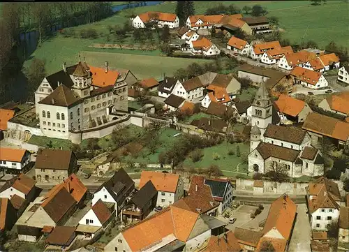 Sontheim Brenz Schloss Rittersaal Heimatmuseum Fliegeraufnahme