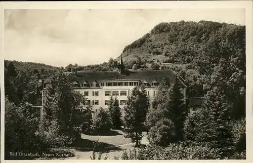 Bad Ditzenbach Neues Kurhaus / Bad Ditzenbach /Goeppingen LKR